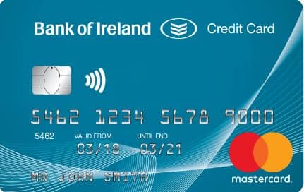 Bank of Ireland Classic Credit Card