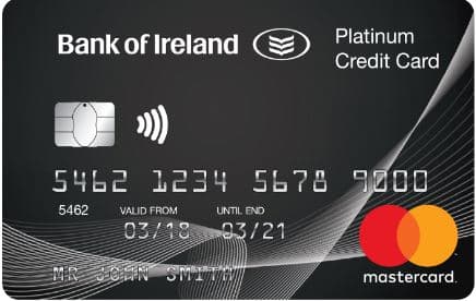 Bank of Ireland Platinum Credit Card