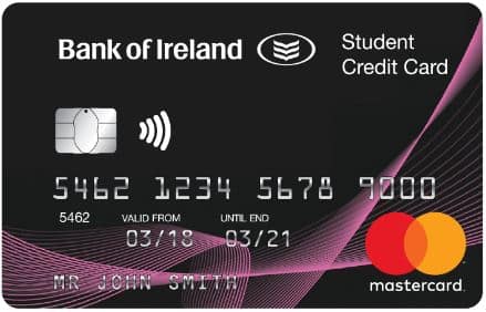 Bank of Ireland Student Credit Card