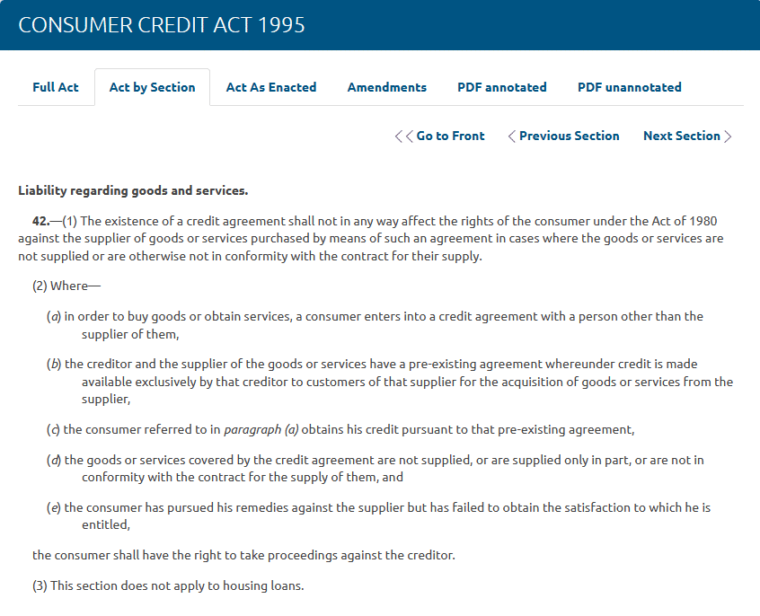 Consumer Protection