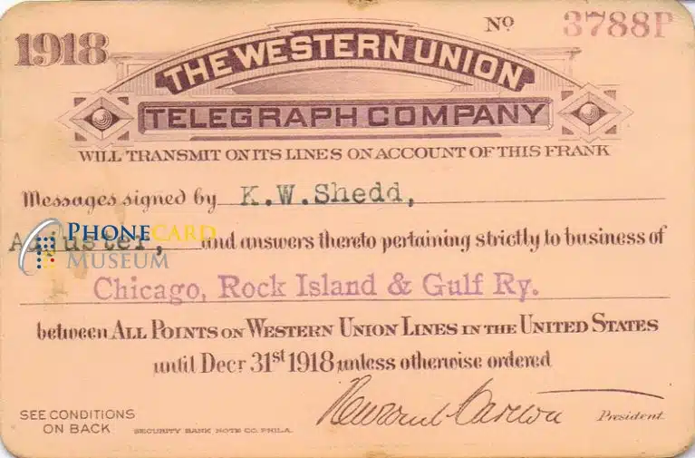 Western Union Metal Money