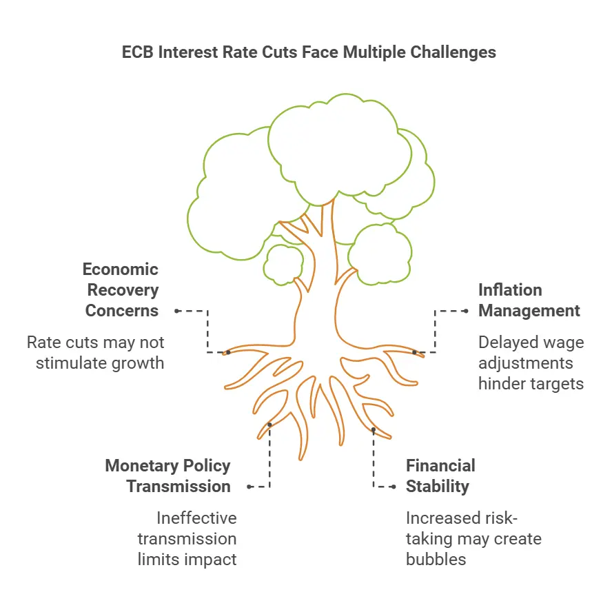 Challenges f cutting ECB Interest Rates